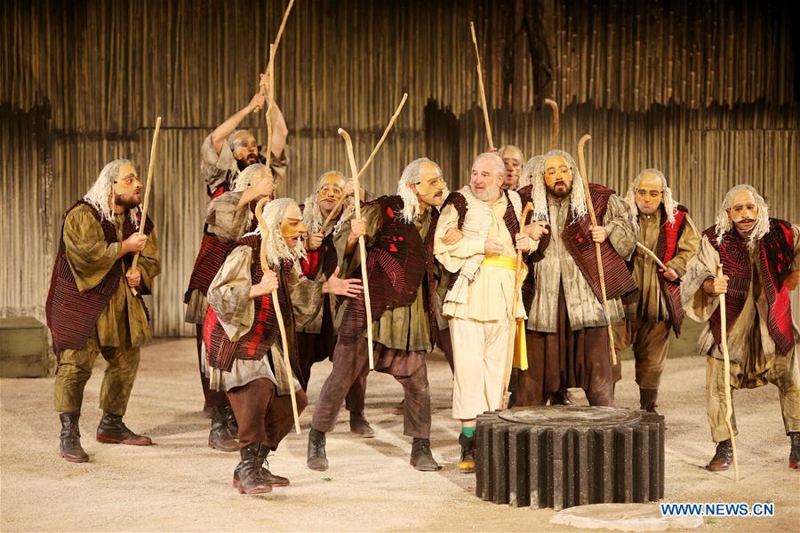 GREECE-EPIDAURUS FESTIVAL-THEATRE-ARISTOPHANES