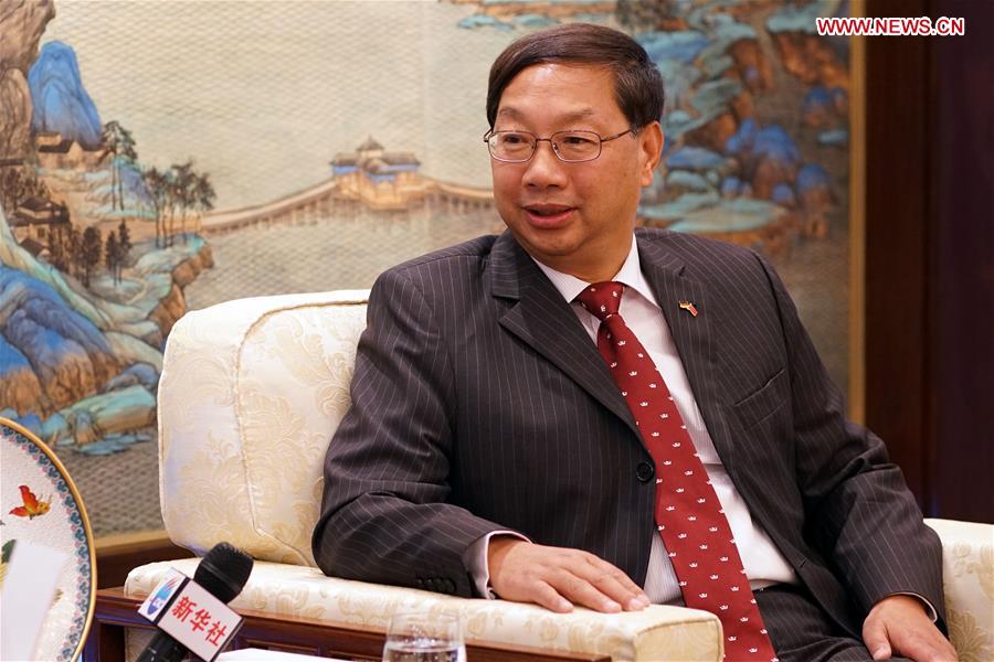 GERMANY-BERLIN-CHINESE AMBASSADOR-INTERVIEW