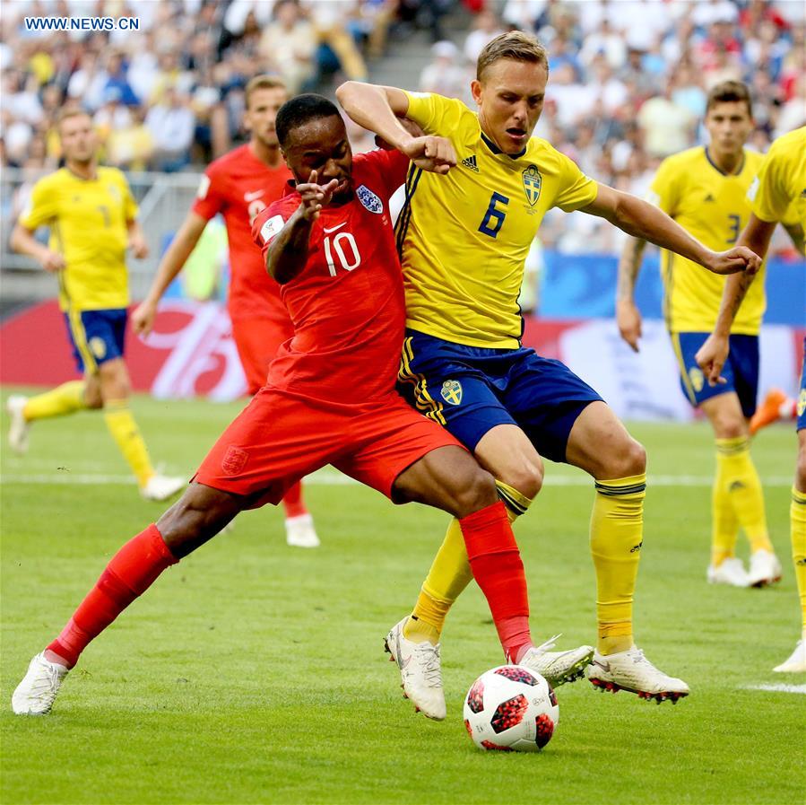 (SP)RUSSIA-SAMARA-2018 WORLD CUP-QUARTERFINAL-SWEDEN VS ENGLAND