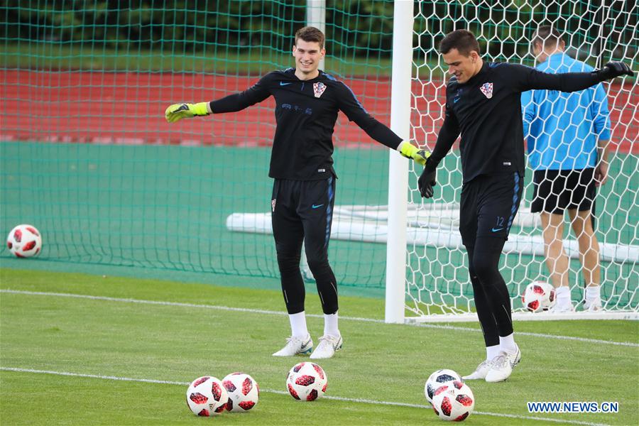 (SP)RUSSIA-MOSCOW-2018 WORLD CUP-CROATIA-TRAINING