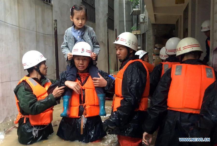 #CHINA-GANSU-HEAVY RAIN-EVACUATION (CN*)