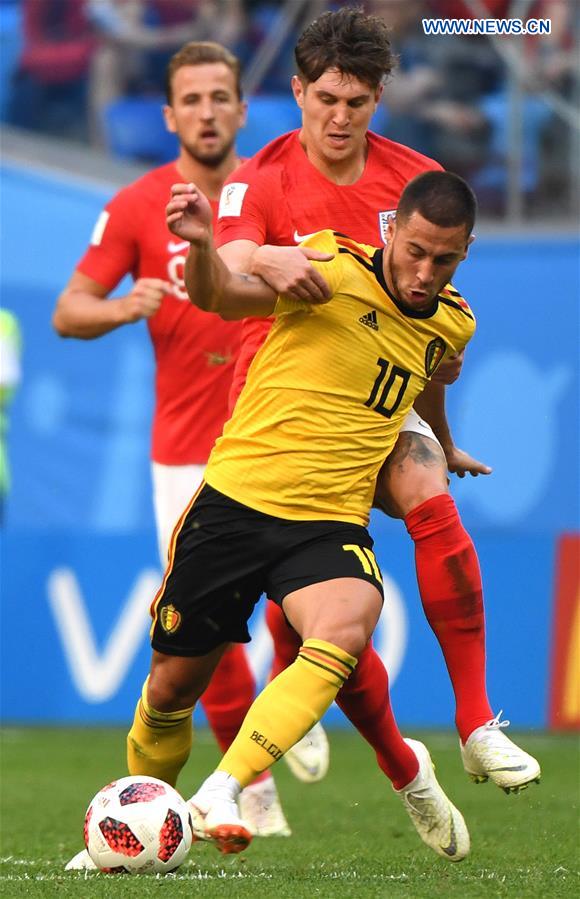 (SP)RUSSIA-SAINT PETERSBURG-2018 WORLD CUP-THIRD PLACE-ENGLAND VS BELGIUM 