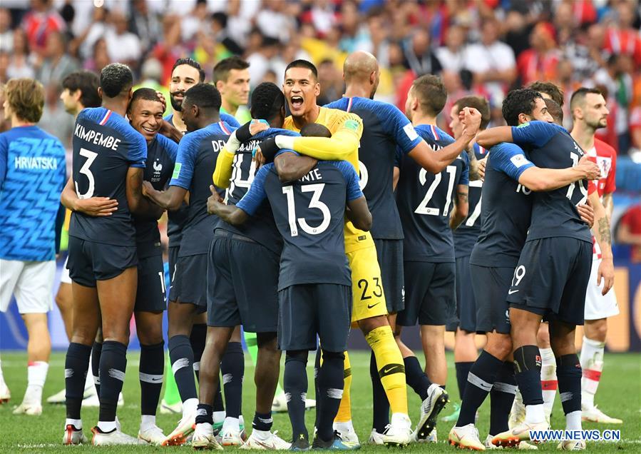 (SP)RUSSIA-MOSCOW-2018 WORLD CUP-FINAL-FRANCE VS CROATIA