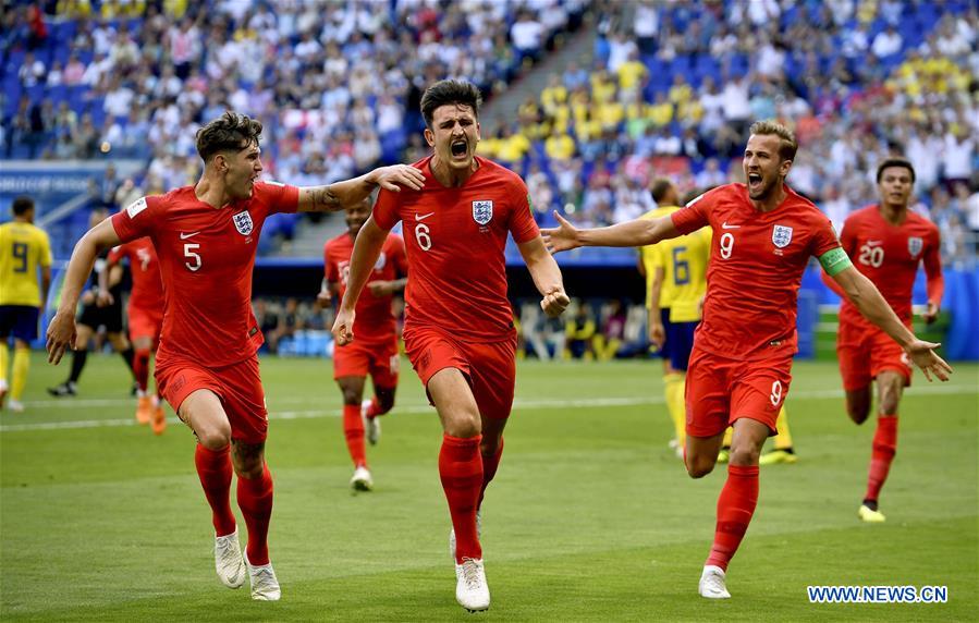 (SP)RUSSIA-SAMARA-2018 WORLD CUP-QUARTERFINAL-SWEDEN VS ENGLAND