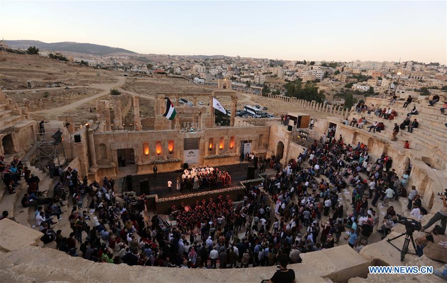 JORDAN-JERASH-CULTURE AND ARTS FESTIVAL-OPENING