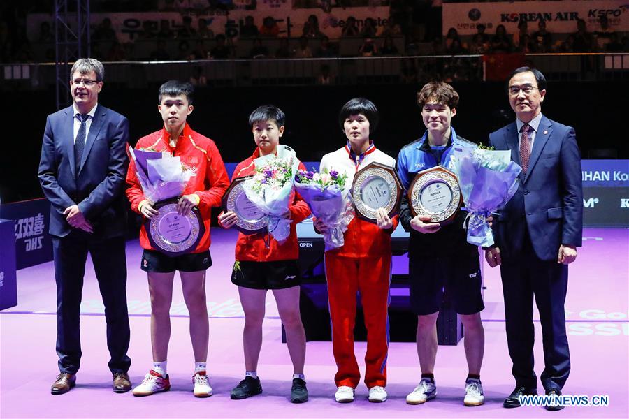 (SP)SOUTH KOREA-DAEJEON-TABLE TENNIS-KOREA OPEN