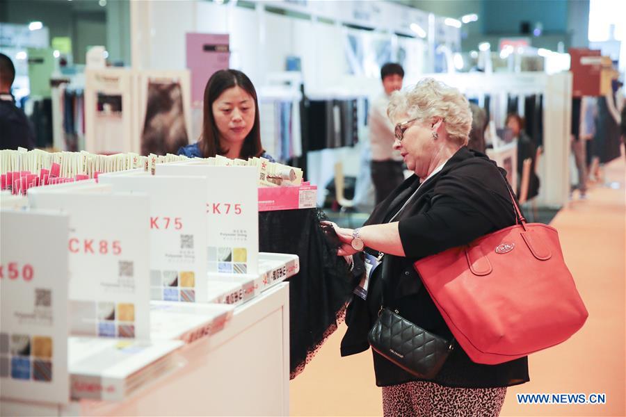 U.S.-NEW YORK-CHINESE TEXTILE AND APPAREL TRADE SHOW