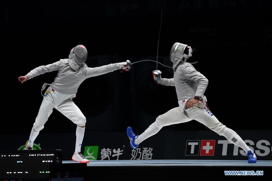 (SP)CHINA-JIANGSU-WUXI-FENCING-WORLD CHAMPIONSHIPS(CN)