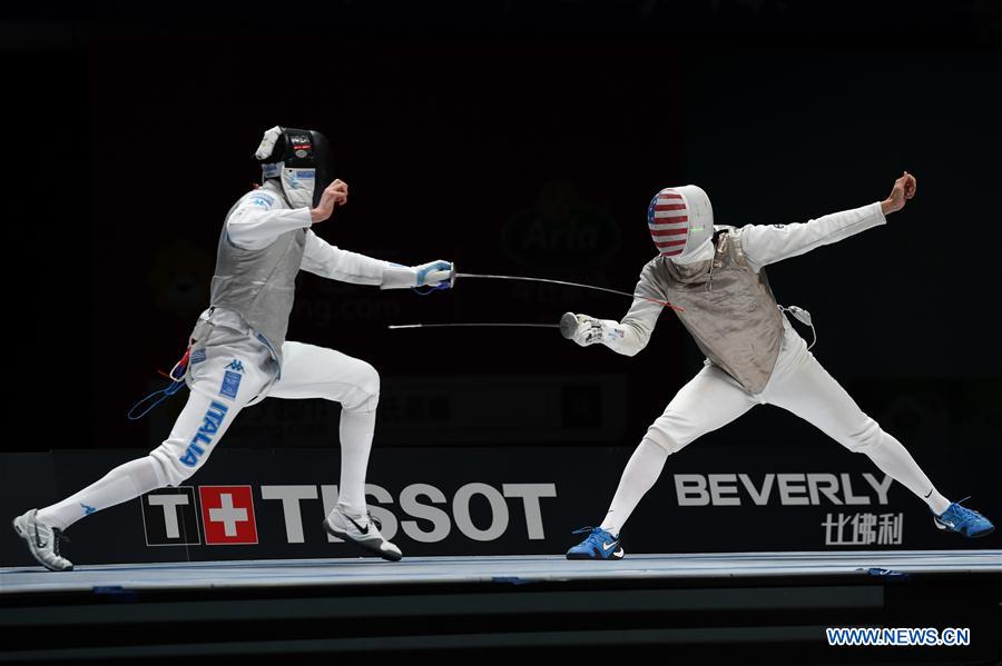 (SP)CHINA-JIANGSU-WUXI-FENCING-WORLD CHAMPIONSHIPS (CN)