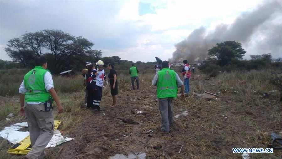 MEXICO-DURANGO-PLANE-CRASH