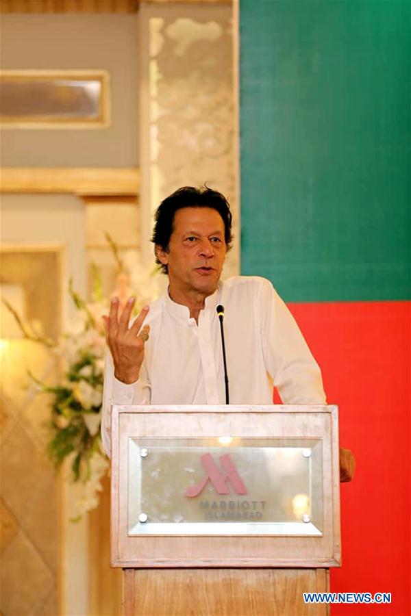 PAKISTAN-ISLAMABAD-IMRAN KHAN-PRIME MINISTER-NOMINATION