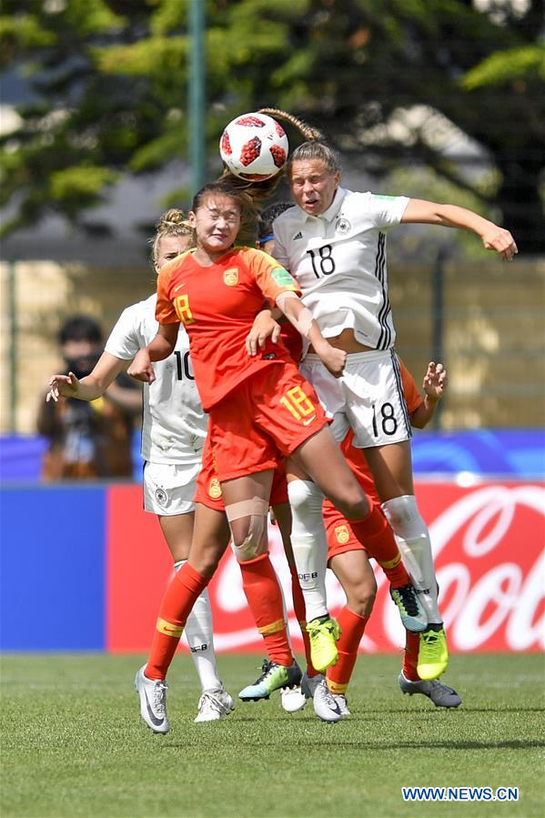 (SP)FRANCE-SAINT-MALO-FIFA U-20 WOMEN'S WORLD CUP-CHINA VS GERMANY