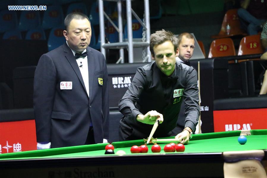 (SP)CHINA-JIANGXI-YUSHAN-SNOOKER (CN)