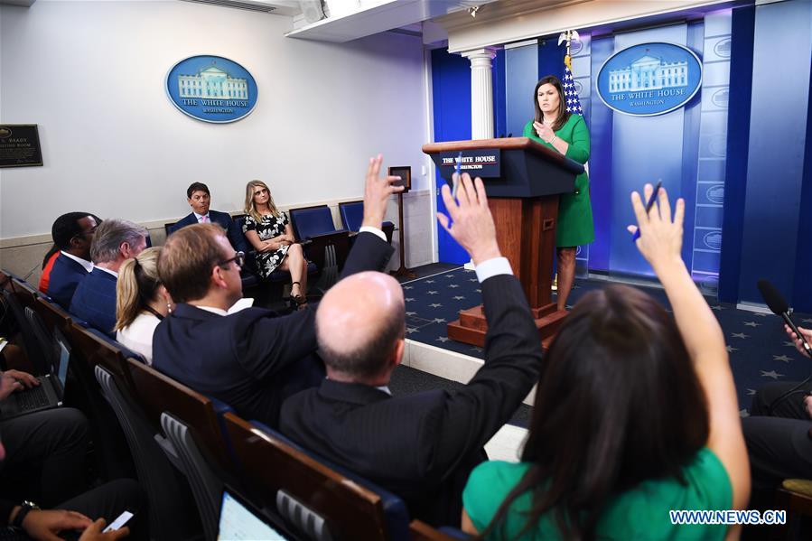 U.S.-WASHINGTON D.C.-WHITE HOUSE-PRESS BRIEFING