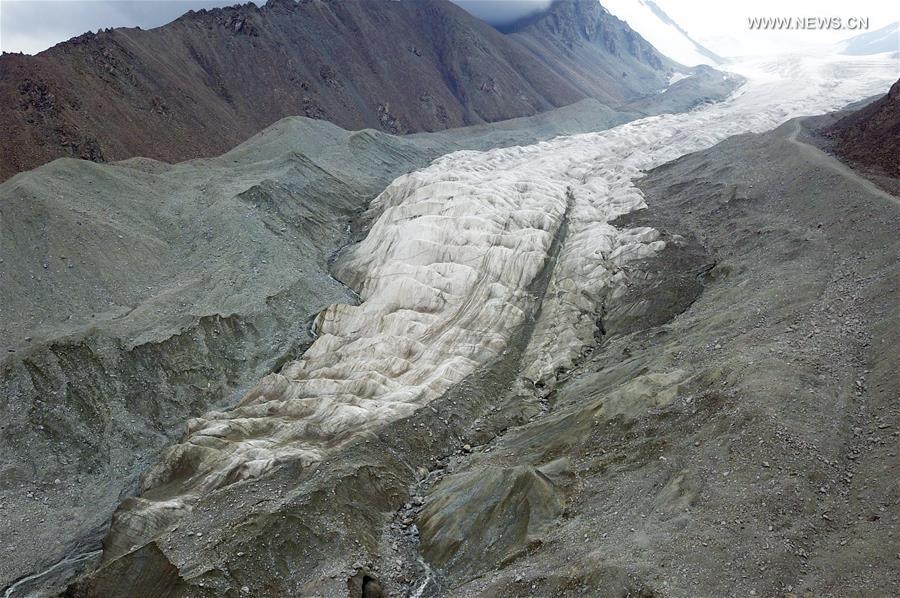 CHINA-GANSU-GLACIER-SCENERY (CN)