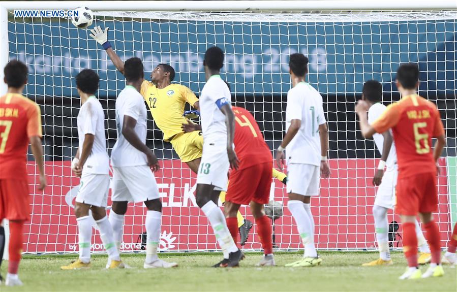 (SP)INDONESIA-BEKASI-ASIAN GAMES-MEN'S FOOTBALL