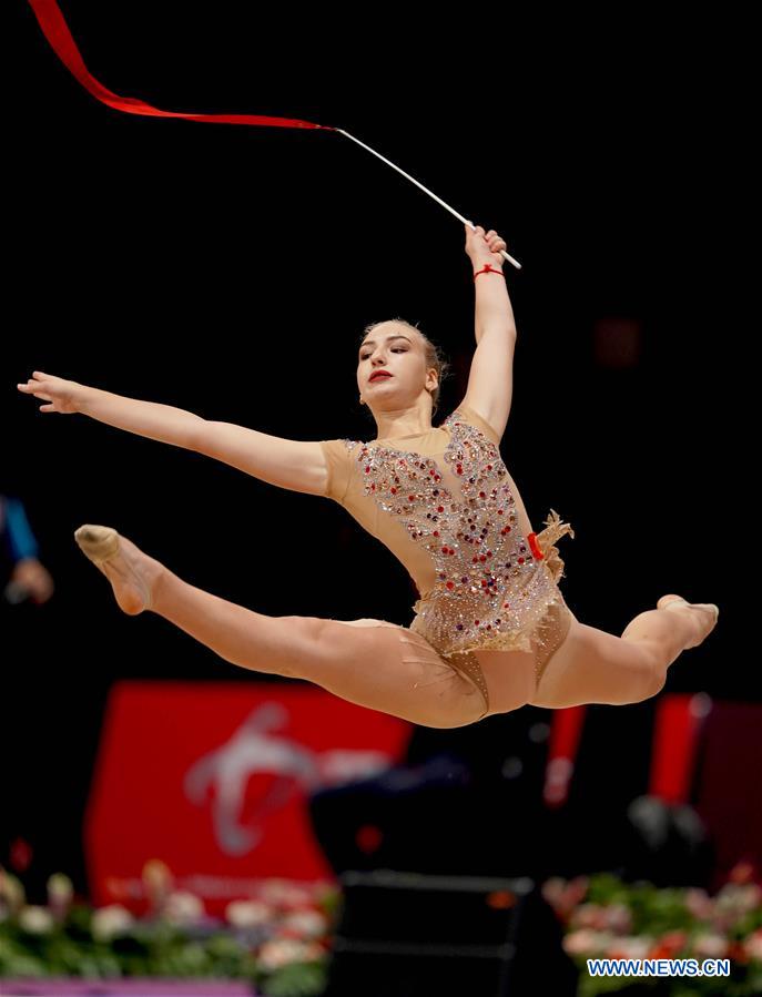 (SP)INDONESIA-JAKARTA-ASIAN GAMES-RHYTHMIC GYMNASTICS