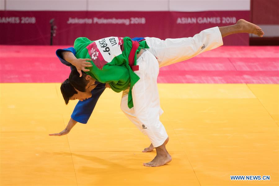 (SP)INDONESIA-JAKARTA-ASIAN GAMES-KURASH-MEN'S -66KG