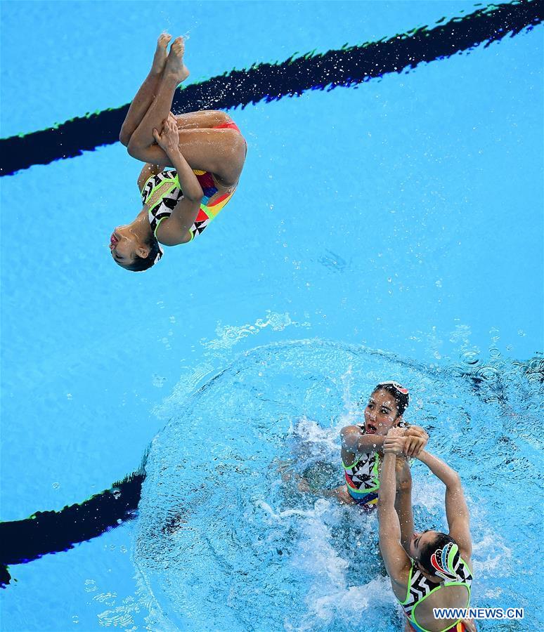 (SP)INDONESIA-JAKARTA-ASIAN GAMES-ARTISTIC SWIMMING