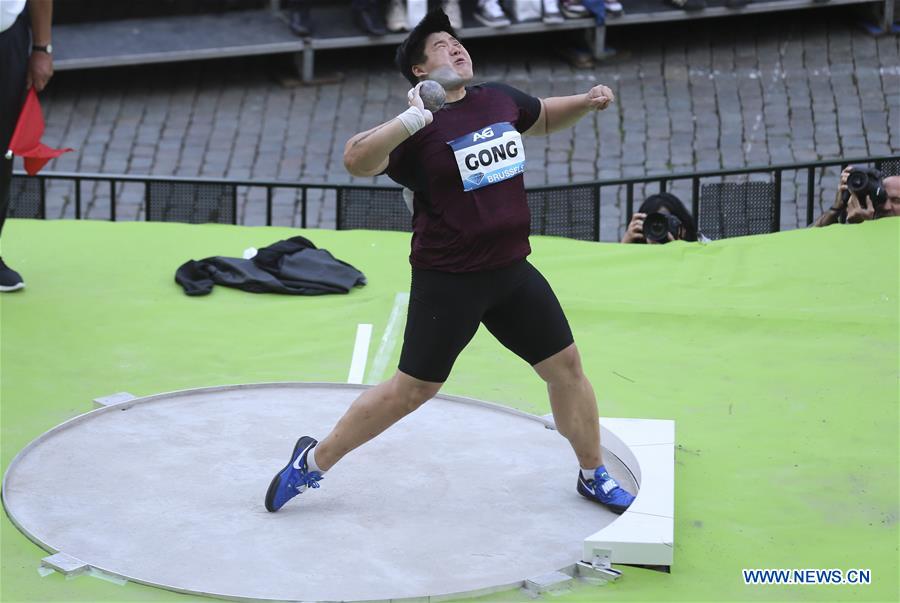 (SP)BELGIUM-BRUSSELS-IAAF DIAMOND LEAGUE-SHOT PUT FINAL