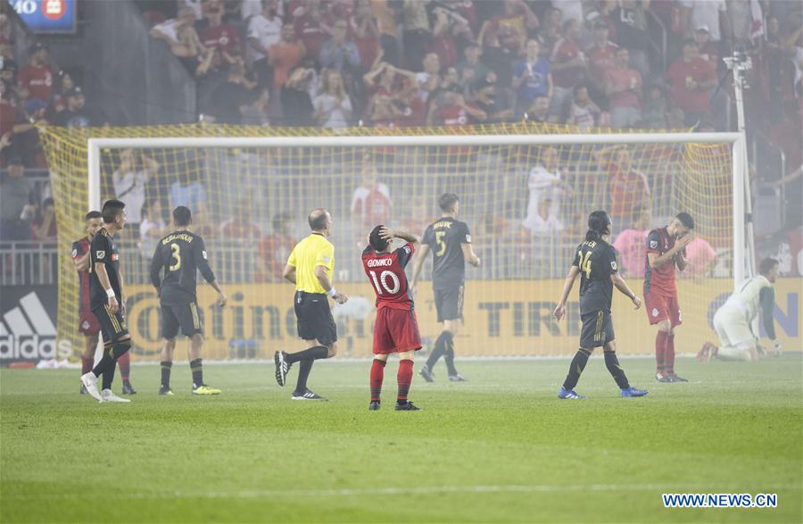 (SP)CANADA-TORONTO-SOCCER-MLS-TORONTO FC VS LOS ANGELES FOOTBALL CLUB