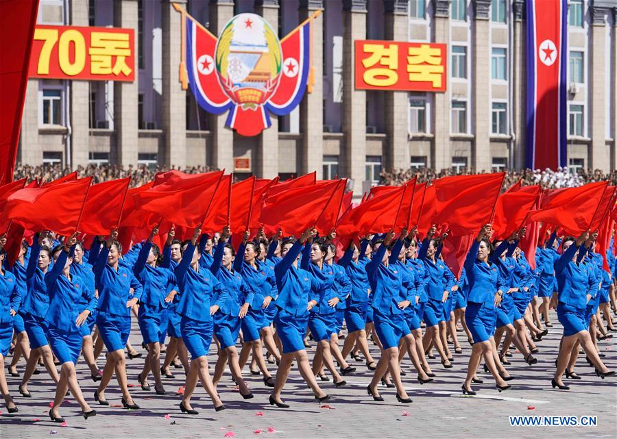 DPRK-PYONGYANG-70TH ANNIVERSARY-PARADE