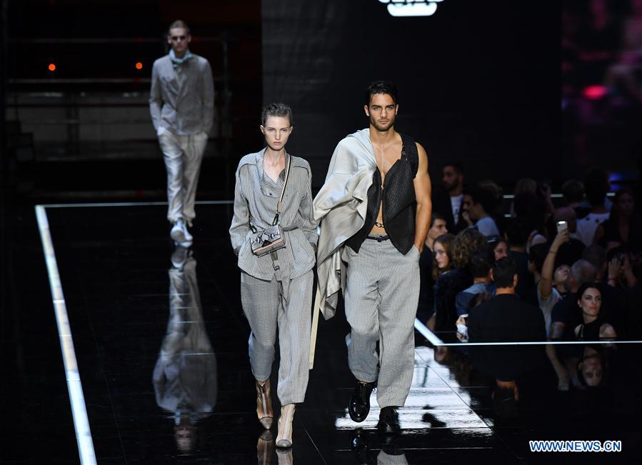 ITALY-MILAN-FASHION WEEK-EMPORIO ARMANI