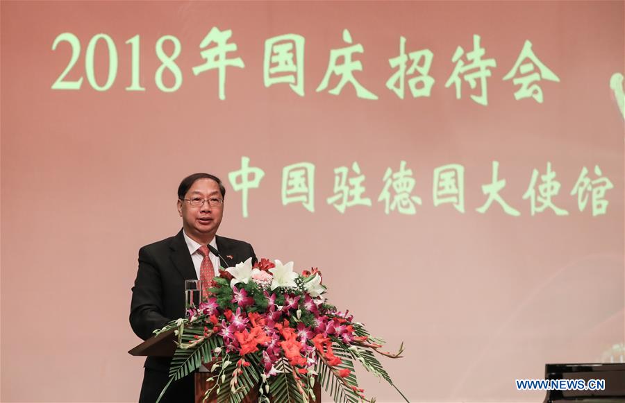 GERMANY-BERLIN-CHINA-NATIONAL DAY-RECEPTION