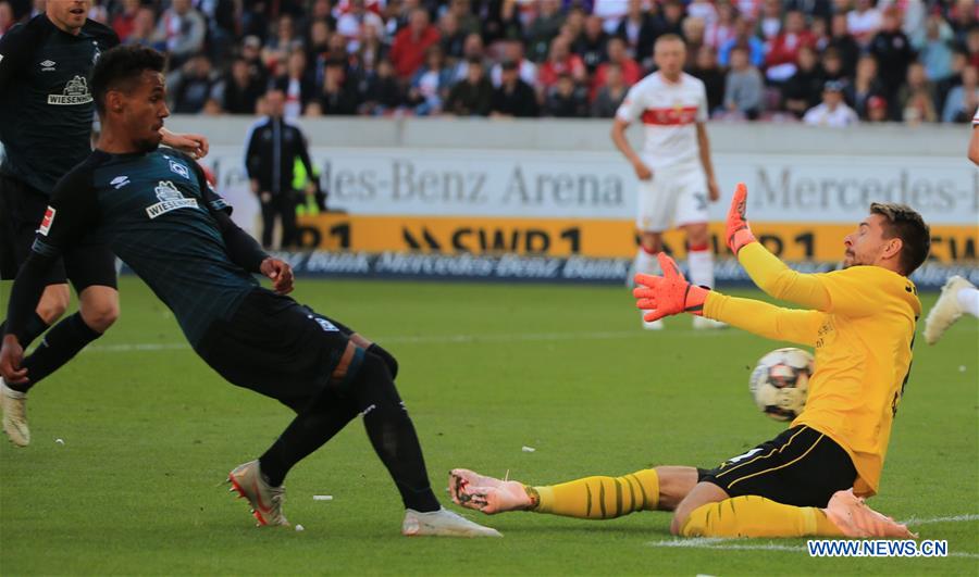 (SP)GERMANY-STUTTGART-SOCCER-BUNDESLIGA-STUTTGART VS BREMEN