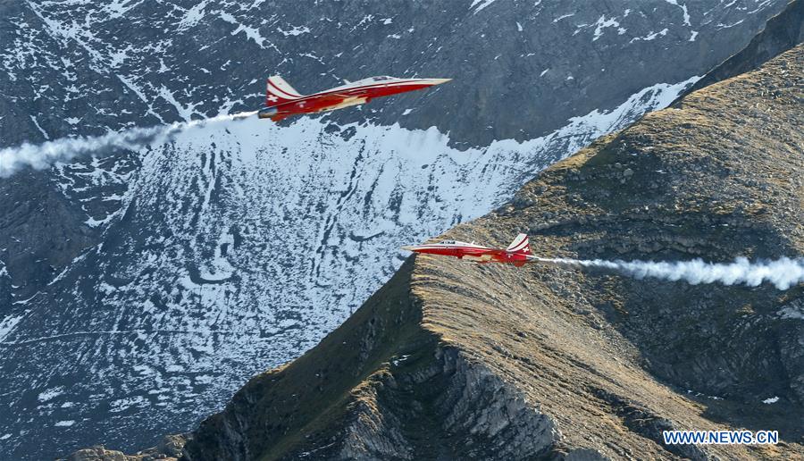 SWITZERLAND-MEIRINGEN-SWISS AIR FORCE-AIR SHOW