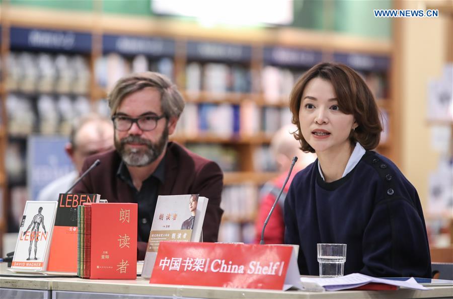 GERMANY-BERLIN-DONG QING-DAVID WAGNER-READING SESSION