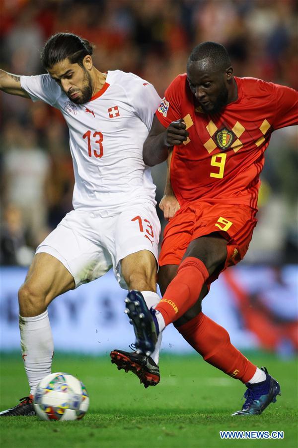 (SP)BELGIUM-BRUSSELS-SOCCER-UEFA NATIONS LEAGUE-BELGIUM VS SWITZERLAND