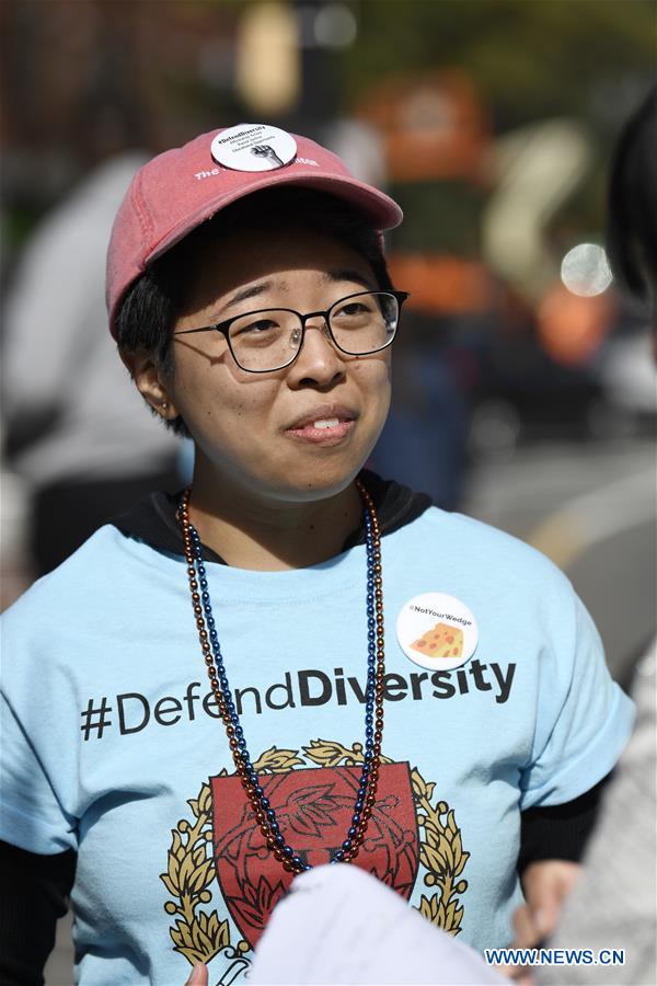 U.S.-BOSTON-HARVARD UNIVERSITY-DEMONSTRATION-DISCRIMINATION-ASIAN AMERICANS