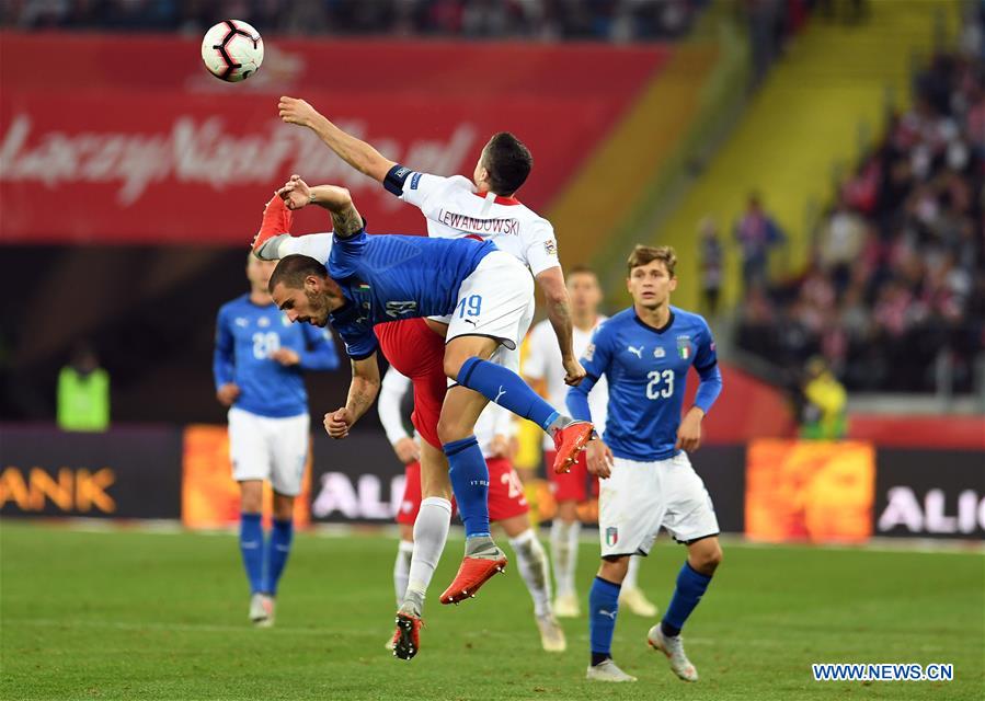 (SP)POLAND-CHORZOW-SOCCER-UEFA NATIONS LEAGUE-POLAND VS ITALY