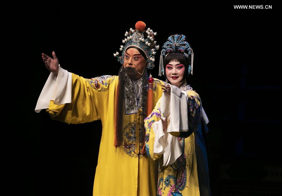 BRITAIN-LONDON-CHINA-PEKING OPERA-PERFORMANCE