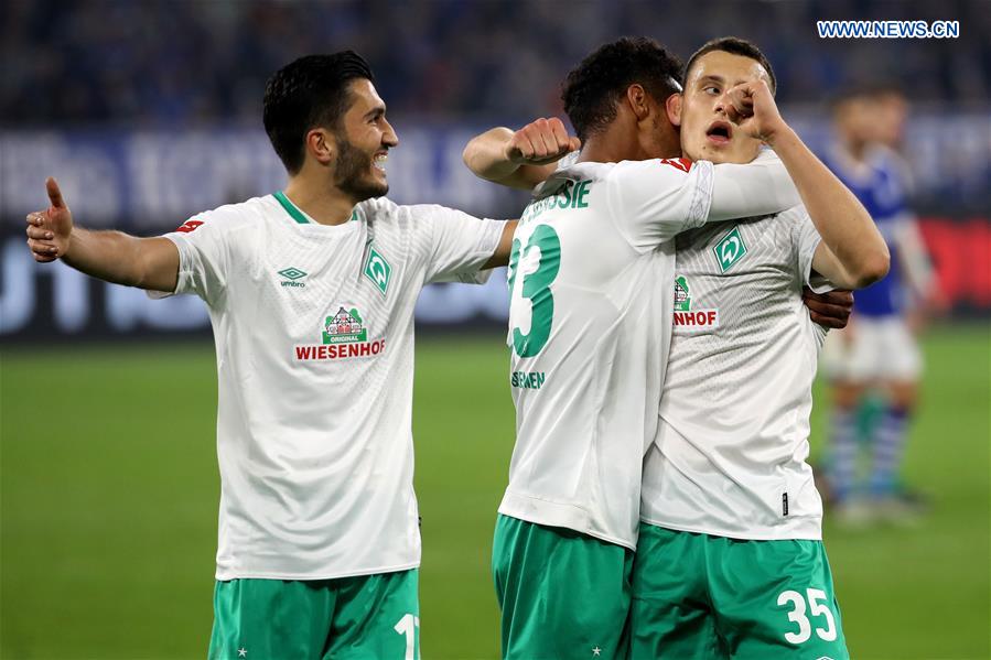 (SP)GERMANY-GELSENKIRCHEN-SOCCER-BUNDESLIGA-SCHALKE 04 VS BREMEN