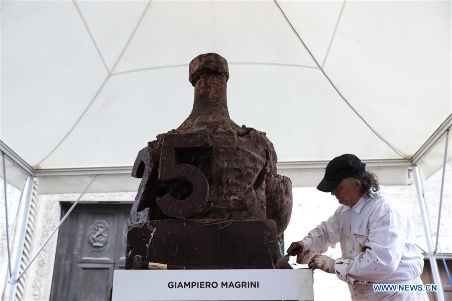 ITALY-PERUGIA-CHOCOLATE FESTIVAL