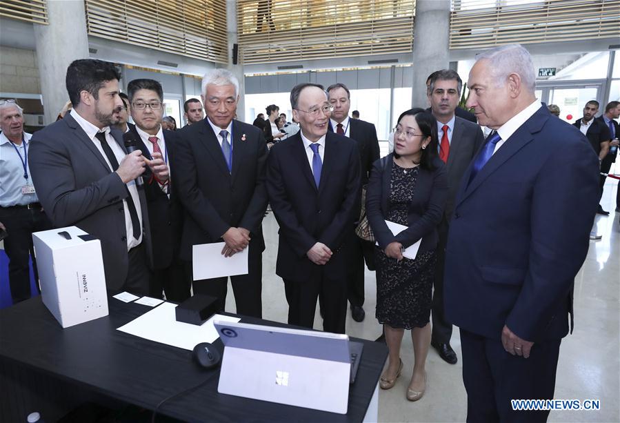 CHINA-ISRAEL-WANG QISHAN-VISIT