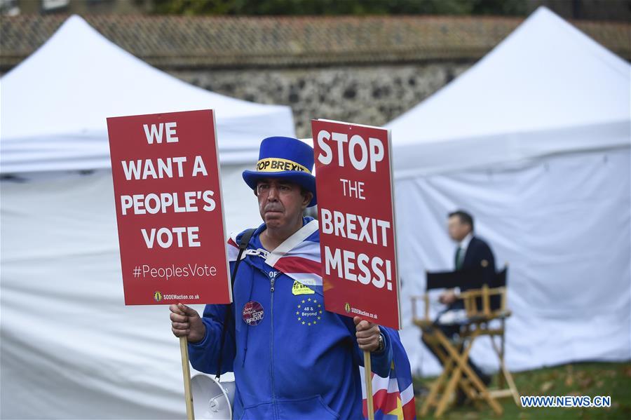 BRITAIN-LONDON-BREXIT-PROTEST