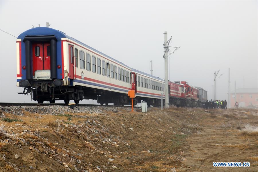 TURKEY-SIVAS-TRAIN COLLISION