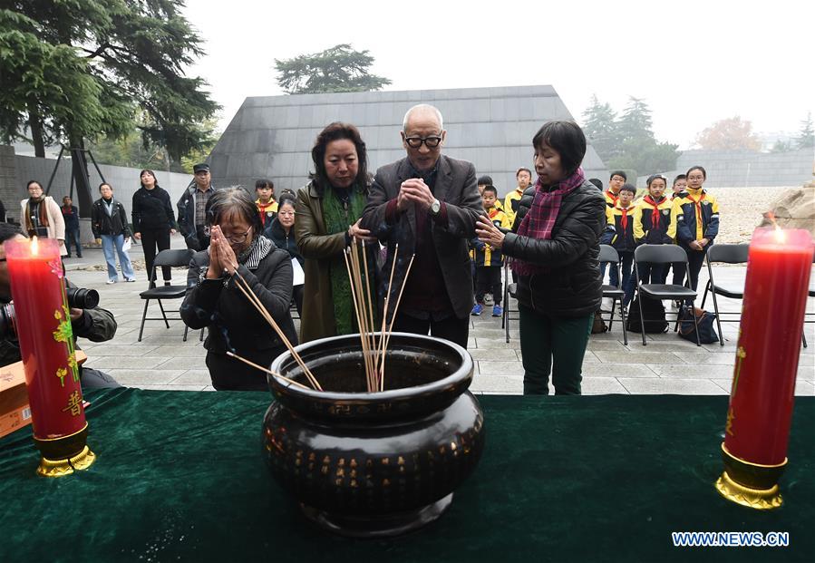 CHINA-NANJING MASSACRE VICTIMS-COMMEMORATION ACTIVITIES (CN)