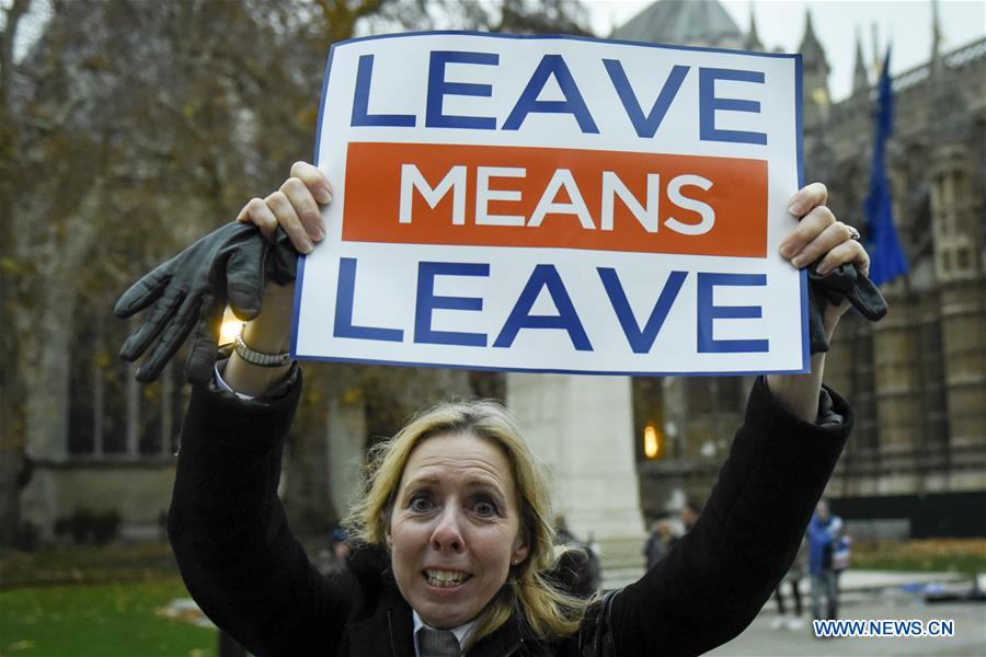 BRITAIN-LONDON-BREXIT-PROTEST