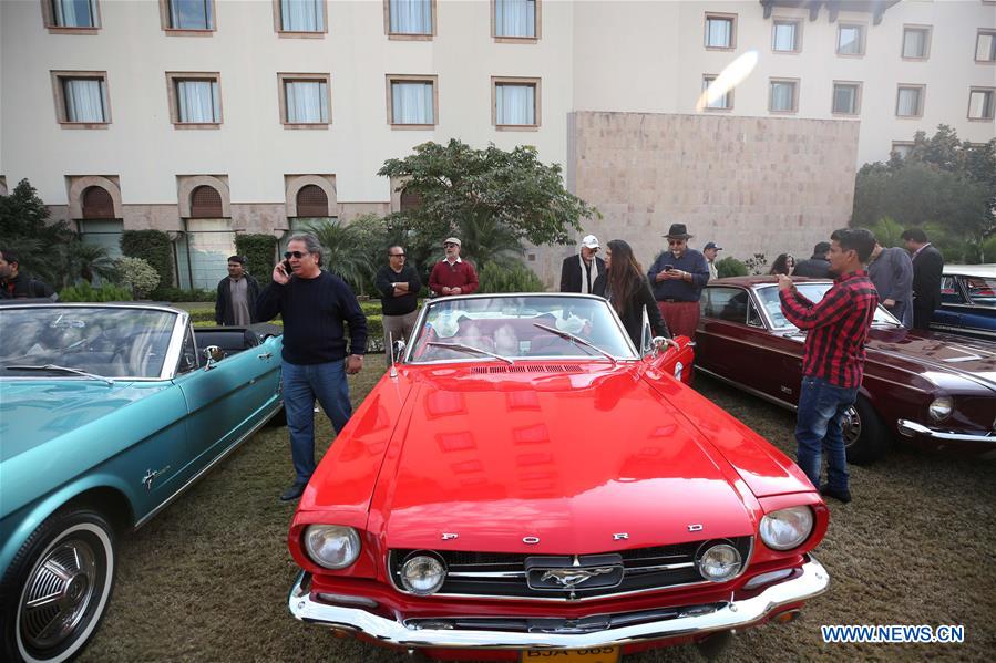 PAKISTAN-ISLAMABAD-VINTAGE CAR SHOW