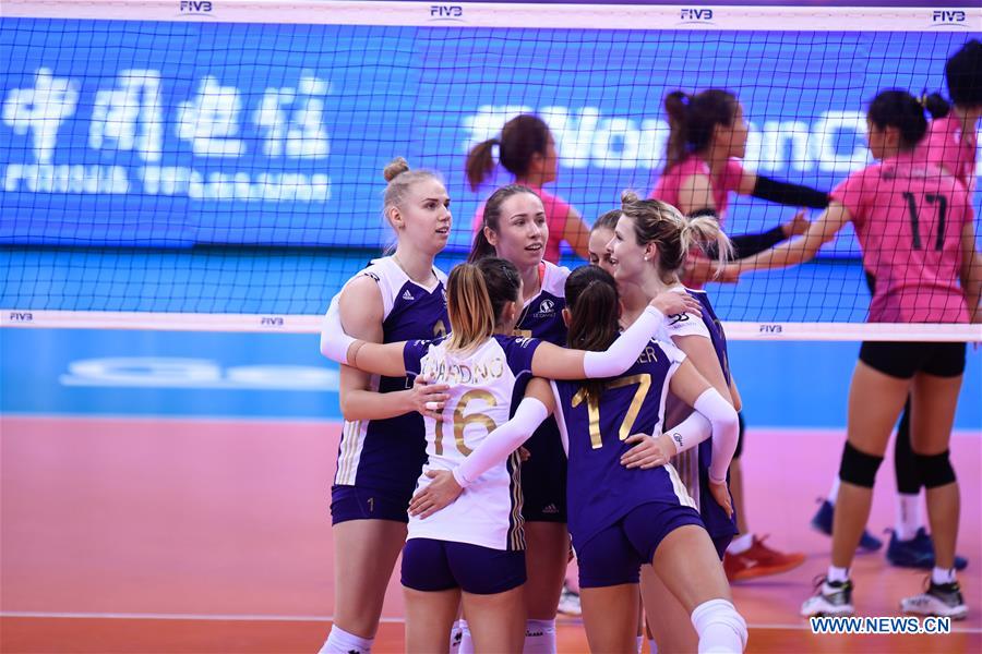 (SP)CHINA-SHAOXING-VOLLEYBALL-FIVB-WOMEN'S CLUB WORLD CHAMPIONSHIP