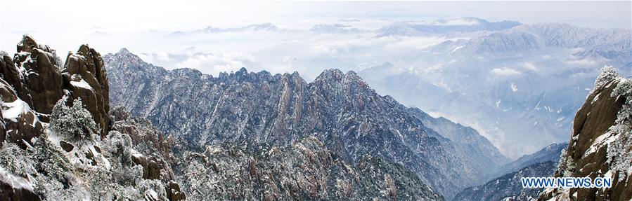 #CHINA-ANHUI-HUANGSHAN MOUNTAIN-SNOW-SCENERY (CN)