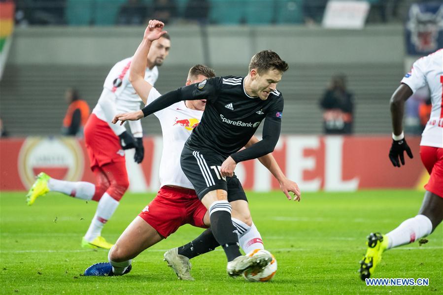 (SP)GERMANY-LEIPZIG-SOCCER-EUROPA LEAGUE-LEIPZIG VS ROSENBORG