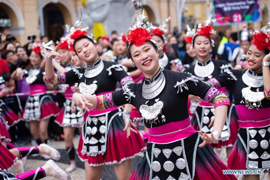 CHINA-MACAO-PARADE (CN)