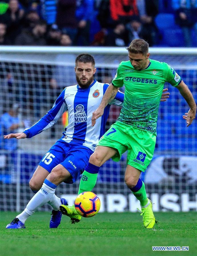 (SP)SPAIN-BARCELONA-SOCCER-SPANISH LEAGUE-RCD ESPANYOL VS REAL BETIS