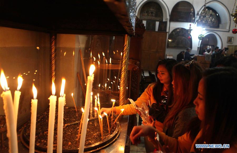 MIDEAST-BETHLEHEM-CHRISTMAS