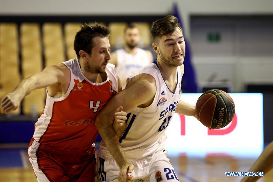 (SP)BOSNIA AND HERZEGOVINA-SARAJEVO-BASKETBALL-ABA2-LEAGUE-SPARS VS LOVCEN